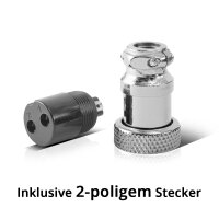 STAHLWERK P60 CNC horák | Plazmový horák | Rezací horák s pouzdrem z nerezové oceli a kvalitní mosaznou hlavou pro plazmovou rezacku s pilotním zapalováním vcetne balení 5 m hadice