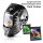 STAHLWERK 3 in 1 Automatik Schweißhelm ST-990 SE "Sonderedition Skull" Real Colour Helm | Schweißschirm | Schweißmaske | Schweißschild zum professionellen Schweißen, Schneiden und Schleifen