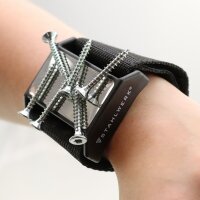 STAHLWERK magnetic bracelet for screws magnetic small parts screws nails bits drill tool strong magnet craftsman 3er Set