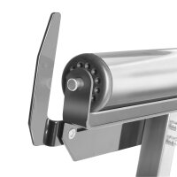 STAHLWERK Cavalletto a rulli RB-110 ST cavalletto di lavoro | cavalletto pieghevole regolabile in altezza da 720 a 1.100 mm con portata di 60 kg e supporto a rulli