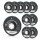 STAHLWERK Шлифовальный диск SW Premium GRIND P120 набор из 10 шлифовальных кругов 125 x 22,23 мм | 5" x 7/8" | отбойные круги | отбойные круги для угловых шлифовальных машин для шлифования стали, нержавеющей стали, алюминия и цветных металлов