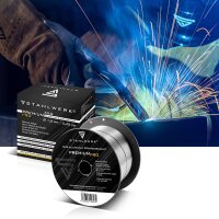 STAHLWERK MIG MAG aluminum welding wire ER5356 (AlMg5) 1.0 mm 0.45 kg wire reel | wire spool | filler metal | universal welding wire | solid wire electrode