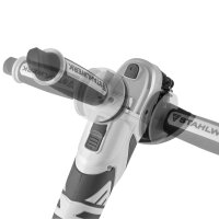 STAHLWERK Smerigliatrice angolare a batteria AWS-20 ST senza batteria | sistema da 20 volt | 0 - 7500 min-1 | dimensioni del disco 115 mm e 125 mm | smerigliatrice da taglio | smerigliatrice da taglio