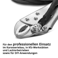 STAHLWERK Ground cable | ground clamp 2 m for dent spotter | dent lifter | spot welder | smart repair dent removal tool | spotter accessories