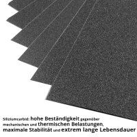 STAHLWERK sandpaper set of 12 230 x 280 mm silicon...