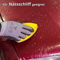 STAHLWERK Handschleifblock 3er Set mit P80 | P100 | P120 | P150 | P180 | P240 | P320 K&ouml;rnung, Schleifblock | Schleifschwamm | Handschleifer aus PU-Schaumstoff mit Klett-Schleifmittel