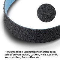 STAHLWERK schuurvlies fijne korrel 40 x 760 mm schuurband | vliesbanden | polijstvlies | universele schuurbanden | schuurmiddelen voor buisbandschuurmachines, bandschuurmachines en schuurmachines