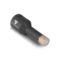 STAHLWERK Diamantborekroner sæt med 10 stk. 6-68 mm M14 diamantborekroner | fliseborekroner | fliseborekroner til vinkelslibere