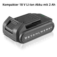 STAHLWERK 18 V Li-Ion battery with 2 Ah for cordless...
