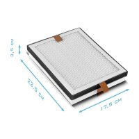 STAHLWERK Medium HEPA filter for fume extraction system FE-150 ST Replacement filter | air filter | particle filter for extraction system | fume absorber | fume extractor | welding fume and solder extraction system