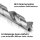 STAHLWERK HSS træspiralbor 25-delt sæt 1-13 mm DIN 338 træbor | HSS-bor | boresæt | boresæt med skærpede kanter og midterspids til præcis boring