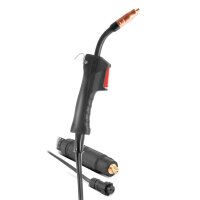 STAHLWERK AK14 | MB14 FLUX welding torch | torch up to 160 A including 2 m hose package, professional welding accessories for FLUX welding machines with 9 mm mandrel connection