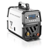STAHLWERK welding machine MIG MAG 200 ST Digital IGBT gas-shielded welding machine | Inverter with 200 A, spot function, synergic wire feed, FLUX and MMA | ARC function