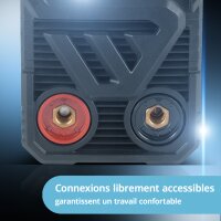 STAHLWERK Poste de soudage ARC 200 MD Digital - DC &eacute;quipement complet MMA | E-Hand | Lift-TIG Inverter avec 200 amp&egrave;res, &eacute;cran num&eacute;rique, technologie IGBT et carte unique