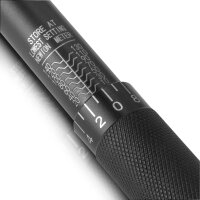 STAHLWERK momentnøgle TW-140 ST 10-140 Nm 3/8" tommer vendbar skraldenøgle | skraldenøgle | skraldenøgle med mikrometerskala