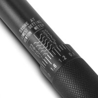 STAHLWERK momentnøgle TW-25 ST 5-25 Nm 1/4" tommer vendbar skraldenøgle | skraldenøgle | skraldenøgle | skraldenøgle med mikrometerskala