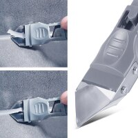 STAHLWERK Silikoni niveltyökalu 5-in-1 silikonilasta | silikonikaavin | nivelkaavin | nivelkaavin | nivelen puhdistusaine | nivelen tasoitin | nivelkaavin | silikonin poistoaines | silikonin