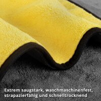 STAHLWERK dubbelzijdig koraalvlies set van 10 40 x 40 cm 600 grams microvezeldoek | droogdoek | poetsdoek | poetsdoek | poetsdoek | washandje | microvezeldoekje