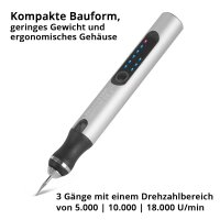 STAHLWERK USB-Gravierstift UG-300 ST mit 8 W...