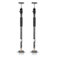 STAHLWERK asennustuki | rakennustuki MH-115 ST 2 kpl 66-115 cm, 40 kg kantavuus, tukeva ovipuristin | teleskooppituki | puristustuki | puristustuki