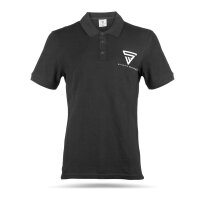 STAHLWERK koszulka polo rozmiar XL Czarna koszulka polo z kr&oacute;tkim rękawem i nadrukiem logo wykonana w 100% z bawełny