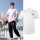 Рубашка-поло STAHLWERK размер XXL Белый Рубашка-поло с короткими рукавами и принтом логотипа из 100% хлопка