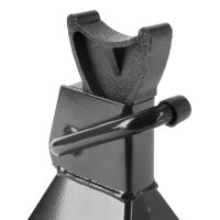 STAHLWERK Cavalletto JS-3 ST set da 4 con portata di 3 t 275 - 415 mm cavalletto regolabile in altezza per il sollevamento di autoveicoli | cric auto | supporto per il parcheggio | cavalletto di