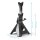 STAHLWERK Cavalletto JS-3 ST set da 4 con portata di 3 t 275 - 415 mm cavalletto regolabile in altezza per il sollevamento di autoveicoli | cric auto | supporto per il parcheggio | cavalletto di