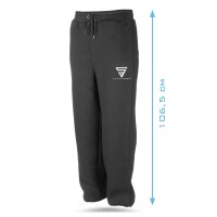 STAHLWERK Joggingpak zwart maat L trainingspak | jogger | trainingspak | trainingspak | sportpak | sweater | fitnesspak met capuchon en joggingbroek