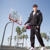 STAHLWERK Joggingpak zwart maat L trainingspak | jogger | trainingspak | trainingspak | sportpak | sweater | fitnesspak met capuchon en joggingbroek