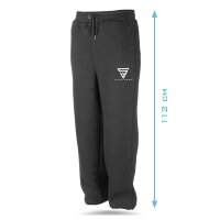 STAHLWERK Joggingpak zwart maat XL trainingspak | jogger | trainingspak | trainingspak | sportpak | sweater | fitnesspak met capuchon en joggingbroek