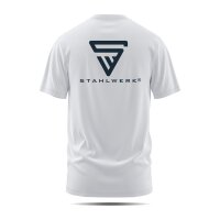 STAHLWERK T-shirt maat XL Shirt met korte mouwen en logoprint van 100% katoen