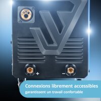 STAHLWERK Poste de soudage MIG 270 Puls Pro | Poste de soudage 4 en 1 sous gaz protecteur avec fonction puls&eacute;e avec torche de soudage AK25/MB25 en aluminium et kit de pi&egrave;ces dusure pour le soudage de