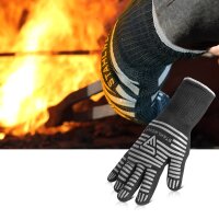 STAHLWERK hittebestendige handschoenen tot 800°C EN 407:2004 Brandwerende handschoenen | thermische handschoenen | werkhandschoenen van robuust ARAMID-materiaal