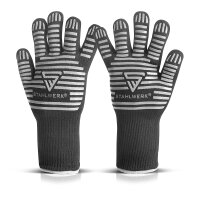STAHLWERK hittebestendige handschoenen tot 800°C EN 407:2004 Brandwerende handschoenen | thermische handschoenen | werkhandschoenen van robuust ARAMID-materiaal