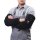 STAHLWERK welding sleeves | welding gauntlets | welding sleeves | welding arm protection | welding protective clothing with elastic waistband made of high-quality split leather