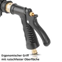 STAHLWERK RP-91 ST autowasschuimspuitpistool met afneembare container voor reinigingsmiddel in een set met 5 liter universele reiniger en velgenborstels