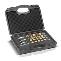 STAHLWERK Zestaw naprawczy korka spustowego oleju 64 czesci Zestaw naprawczy do gwintów korka spustowego oleju | naprawa gwintów | gwintowniki | narzedzie do wymiany oleju | zestaw naprawczy gwintów |