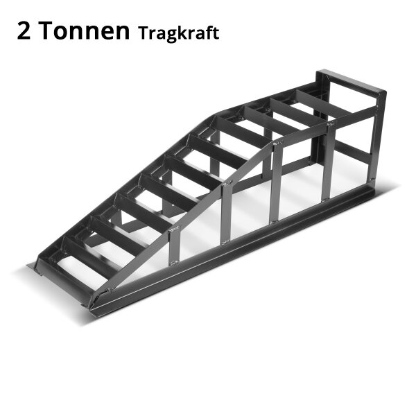 Lot de 2 rampes de levage avec cric hydraulique 2000 kg – Hauteur maximale 30 cm – Largeur pneus jusqu'à 225 mm – Pour voitures et camionnettes Lot de 2 rampes de levage avec cric hydraulique 2000 kg – Hauteur maximale 30 cm – Largeur pneus jusqu'à 225 mm – Pour voitures et camionnettes
