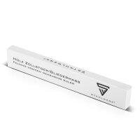 STAHLWERK Tommestok 2 meter præcis tommestok i træ | metermål | lineal | målebånd | tommestok med letlæselige metriske cifre