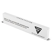 STAHLWERK Tommestok 3 meter præcis tommestok i træ | metermål | målebånd | tommestok med letlæselige metriske cifre