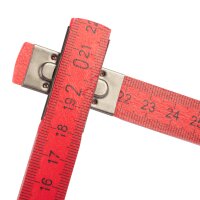 STAHLWERK Skládací pravidlo 1. FC Köln Edition Sada 3 metrových pravidel 2 m | skládací pravidlo | stupnice | metrové pravidlo