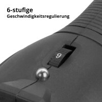 STAHLWERK Úhlová bruska WS-2600 ST s príkonem 2 600 W a 2 800 - 6 500 ot/min pro brusné a rezné kotouce o prumeru ⌀230 mm elektrická bruska | rezací fréza | bruska