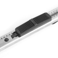 STAHLWERK Juego de 4 cuchillos con cuchillas de recambio Cuchillo profesional | cuchillo para alfombras | cuchillo de seguridad | cuchillo para paquetes | cúter para cajas