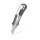 STAHLWERK Coltello da taglio Premium PCM-182 ST set di 3 con lame a scatto da 18 mm Taglierina professionale | coltello per tappeti | coltello di sicurezza | coltello per pacchi