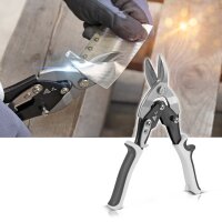 STAHLWERK Cesoie per lamiera  taglio a sinistra Cesoie per metallo professionali | taglierina per lamiera | taglierina per metallo per il taglio professionale della lamiera