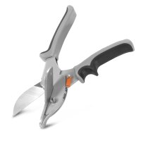 STAHLWERK Tijera ingletadora | Tijera ingletadora | Tijera multiángulo | Tijera para cortar vinilo, PVC, goma y mucho más. | Ángulos ajustables 30° | 45° | 90