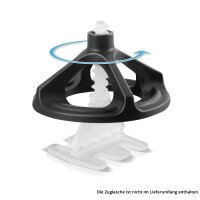 STAHLWERK-laattojen tasoitusjärjestelmä 100-osainen | Uudelleenkäytettävät kierteitetyt kupit tarkkaan laattojen asentamiseen | Asentamisen apuväline | Vetokielekkeille, joissa on kierteitetty kiinnitys| Ammattimainen tasoitusjärjestelmä | Ammattimainen t