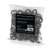 STAHLWERK-laattojen tasoitusjärjestelmä 100-osainen | Uudelleenkäytettävät kierteitetyt kupit tarkkaan laattojen asentamiseen | Asentamisen apuväline | Vetokielekkeille, joissa on kierteitetty kiinnitys| Ammattimainen tasoitusjärjestelmä | Ammattimainen t