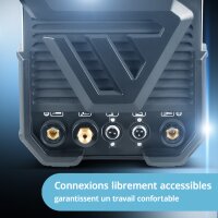 STAHLWERK Poste de soudage AC/DC TIG 200 ST Digital &eacute;quipement complet | Poste de soudage combin&eacute; | Installation de soudage combin&eacute;e | Inverter TIG MMA adapt&eacute; &agrave; laluminium avec 200 A et fonction